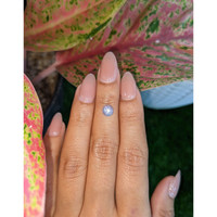 1.26 Ct. Bluish Purple Star Sapphire from Ceylon (Sri Lanka) Life Style