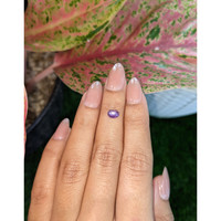 1.04 Ct. Purple Star Sapphire from Ceylon (Sri Lanka) Life Style