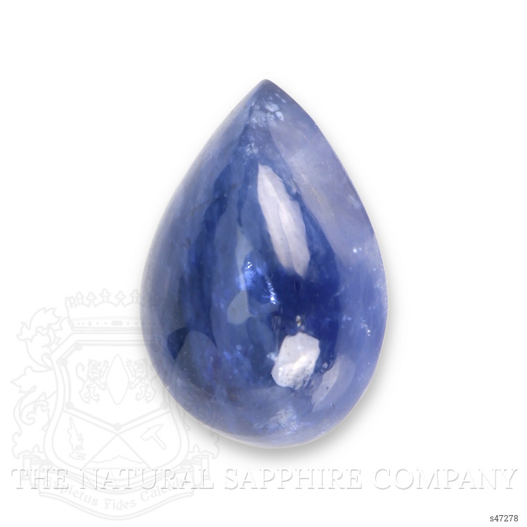 5.08 Ct. Blue Cabochon Sapphire from Ceylon (Sri Lanka)