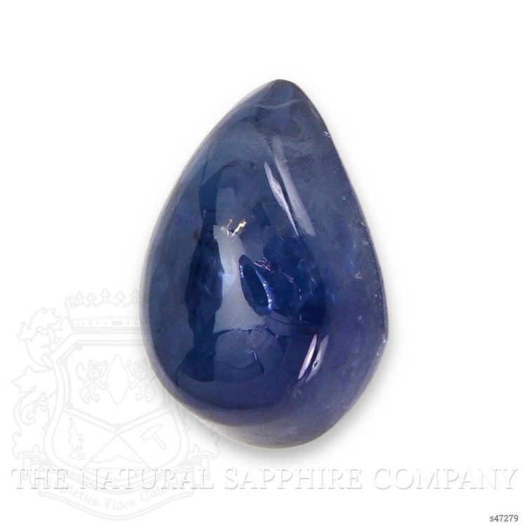 4.39 Ct. Blue Cabochon Sapphire from Ceylon (Sri Lanka)