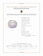 0.77 Ct. Grey Star Sapphire from Ceylon (Sri Lanka) Scan Report