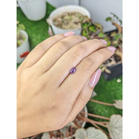 0.89 Ct. Purple Star Sapphire from Ceylon (Sri Lanka) Life Style