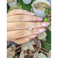 1.37 Ct. Grey Star Sapphire from Ceylon (Sri Lanka) Life Style