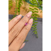 0.85 Ct. Pink Sapphire from Ceylon (Sri Lanka) Life Style