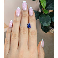 2.88 Ct. Blue Sapphire from Ceylon (Sri Lanka) Life Style