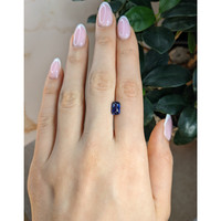 2.52 Ct. Blue Sapphire from Ceylon (Sri Lanka) Life Style