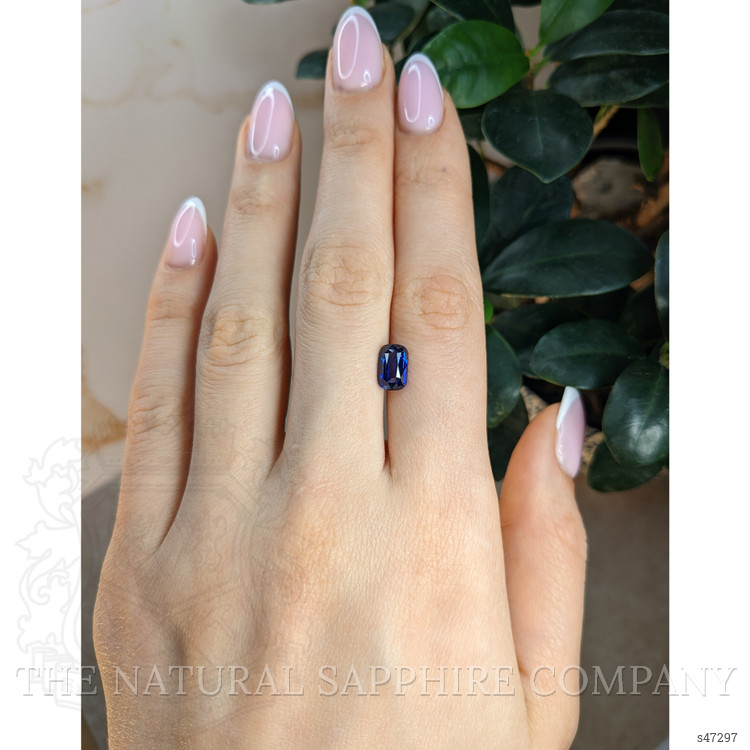 2.52 Ct. Blue Sapphire from Ceylon (Sri Lanka)