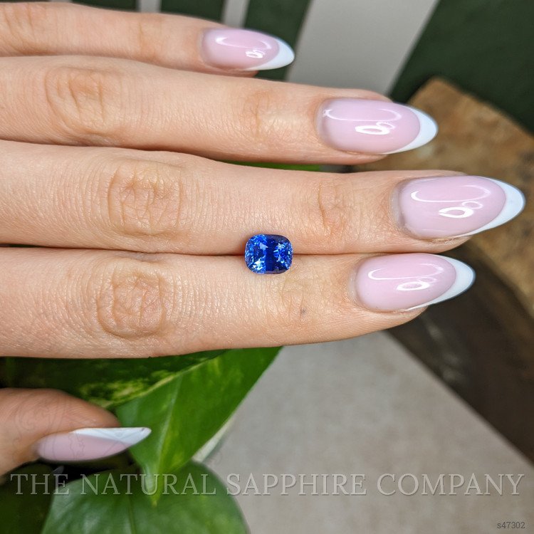 2.84 Ct. Blue Sapphire from Ceylon (Sri Lanka)