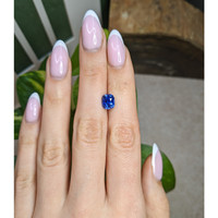 2.84 Ct. Blue Sapphire from Ceylon (Sri Lanka) Life Style