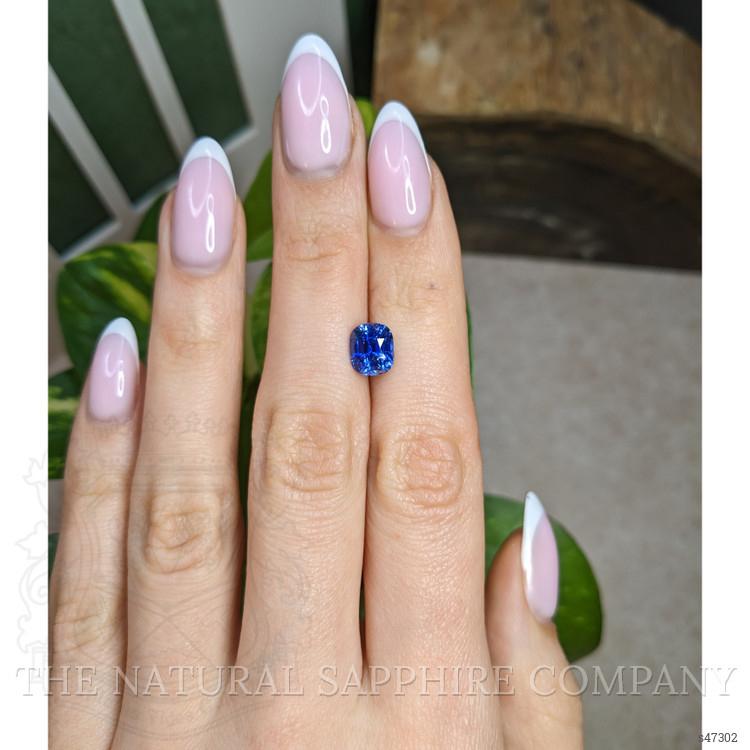 2.84 Ct. Blue Sapphire from Ceylon (Sri Lanka)