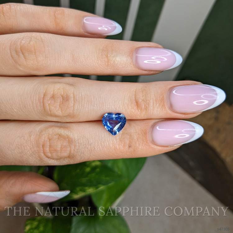 2.74 Ct. Blue Sapphire from Ceylon (Sri Lanka)