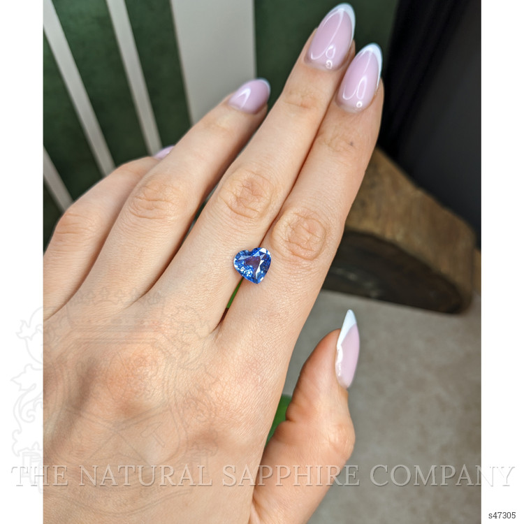 2.74 Ct. Blue Sapphire from Ceylon (Sri Lanka)