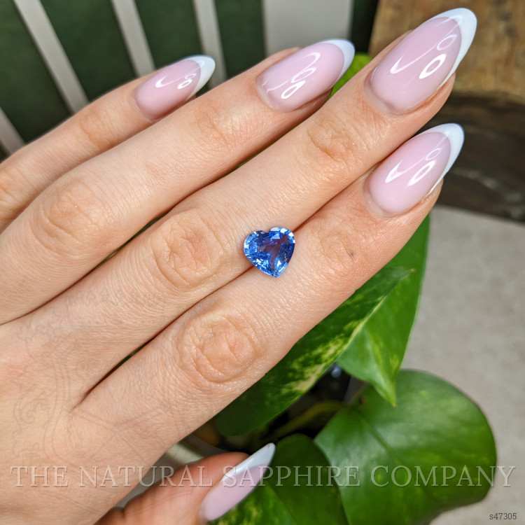 2.74 Ct. Blue Sapphire from Ceylon (Sri Lanka)