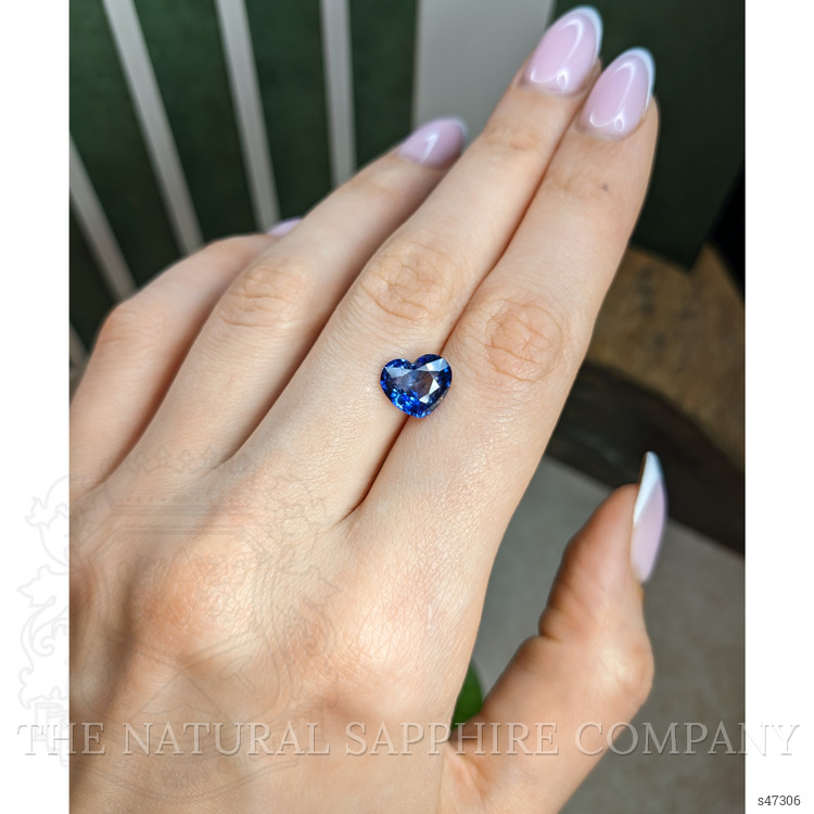 3.08 Ct. Blue Sapphire from Ceylon (Sri Lanka)