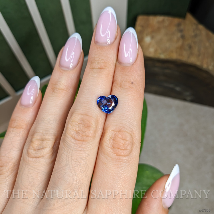 3.08 Ct. Blue Sapphire from Ceylon (Sri Lanka)
