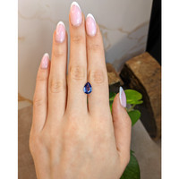 2.52 Ct. Blue Sapphire from Ceylon (Sri Lanka) Life Style