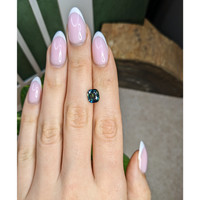 3.15 Ct. Bluish Green Sapphire from Madagascar Life Style