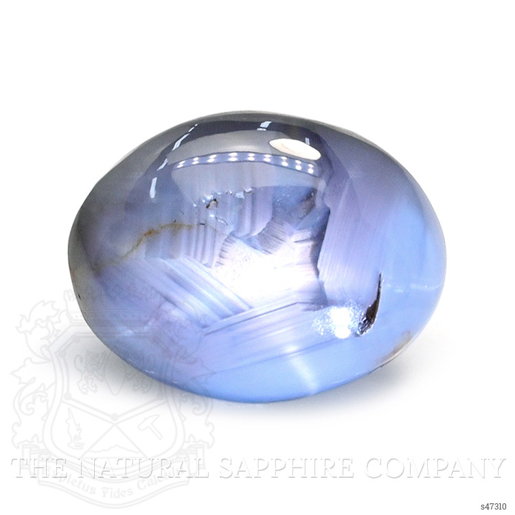 7.36 Ct. Purplish Blue Star Sapphire from Ceylon (Sri Lanka)