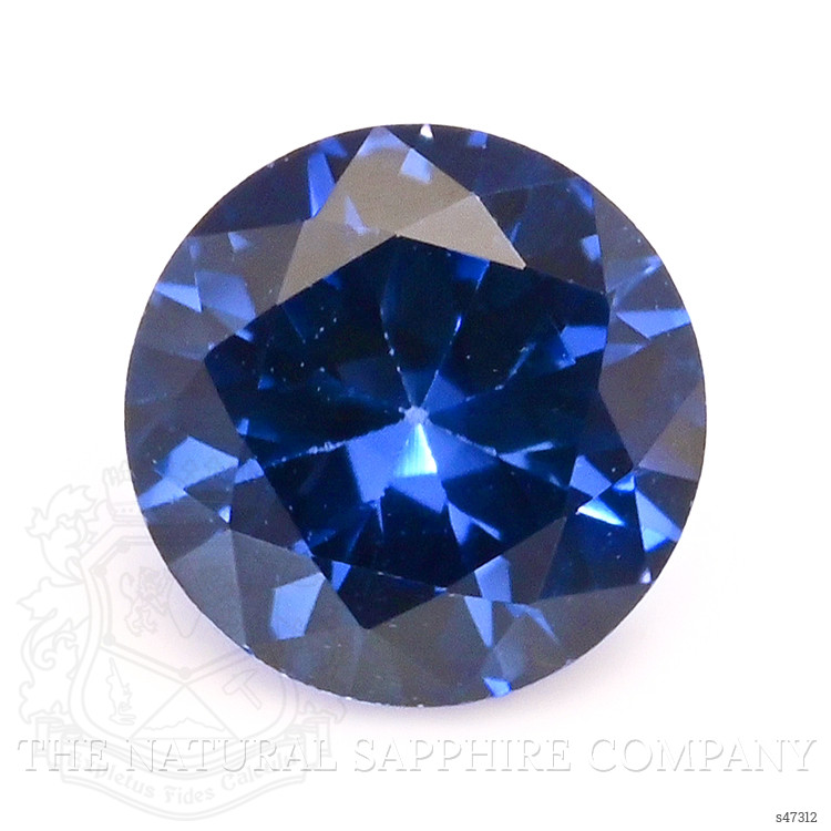 0.46 Ct. Blue Sapphire from Ceylon (Sri Lanka)