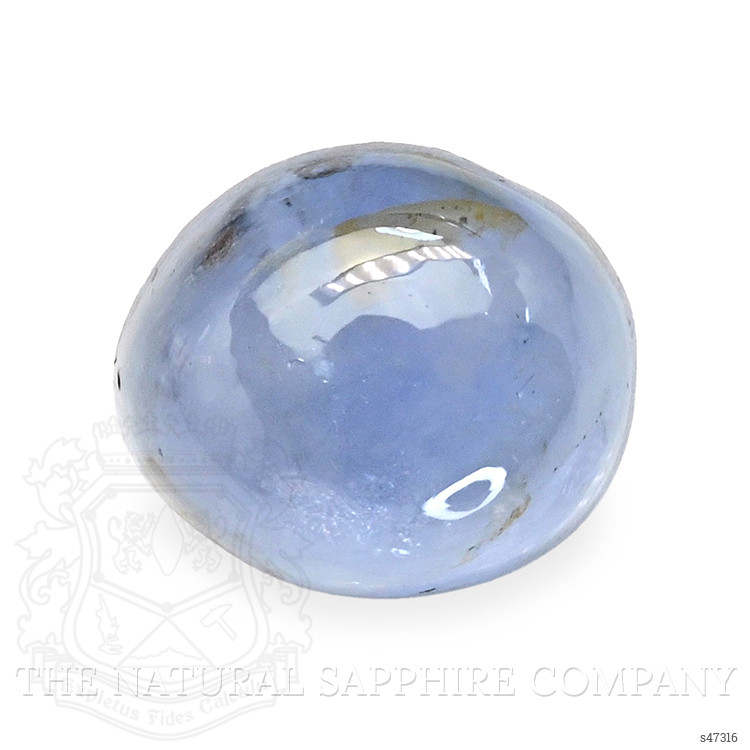 1.60 Ct. Blue Cabochon Sapphire from Ceylon (Sri Lanka)