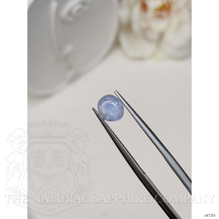 1.60 Ct. Blue Cabochon Sapphire from Ceylon (Sri Lanka)