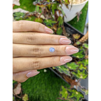 1.60 Ct. Blue Cabochon Sapphire from Ceylon (Sri Lanka) Life Style