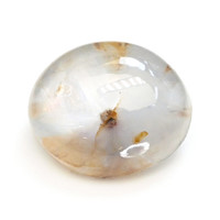 2.40 Ct. Grey Cabochon Sapphire from Ceylon (Sri Lanka) Video