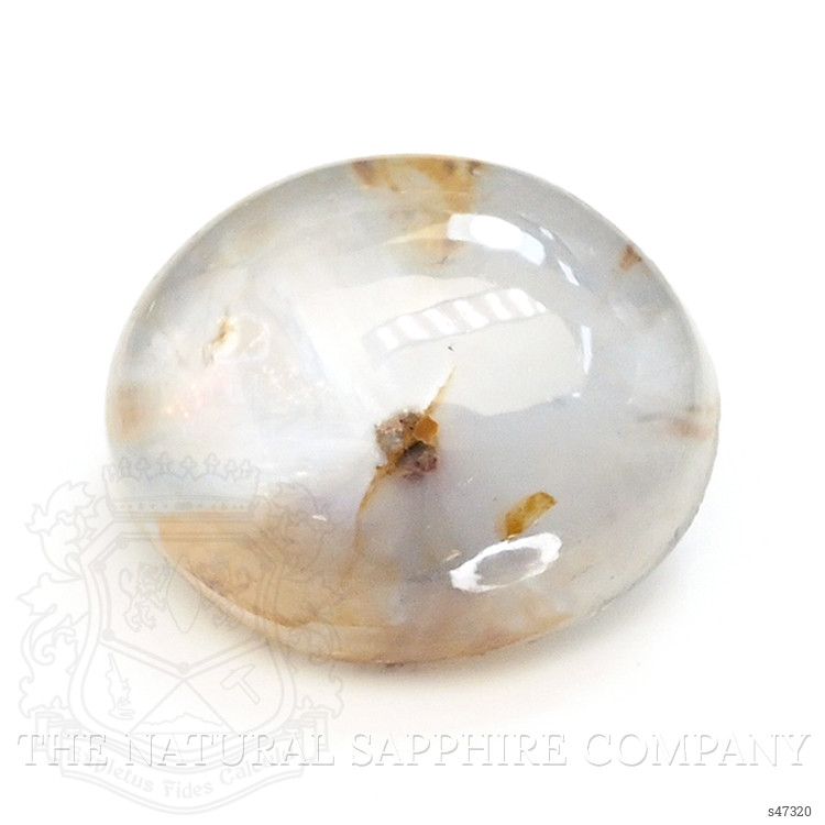 2.40 Ct. Grey Cabochon Sapphire from Ceylon (Sri Lanka)
