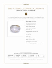 4.12 Ct. Grey Star Sapphire from Ceylon (Sri Lanka) Scan Report