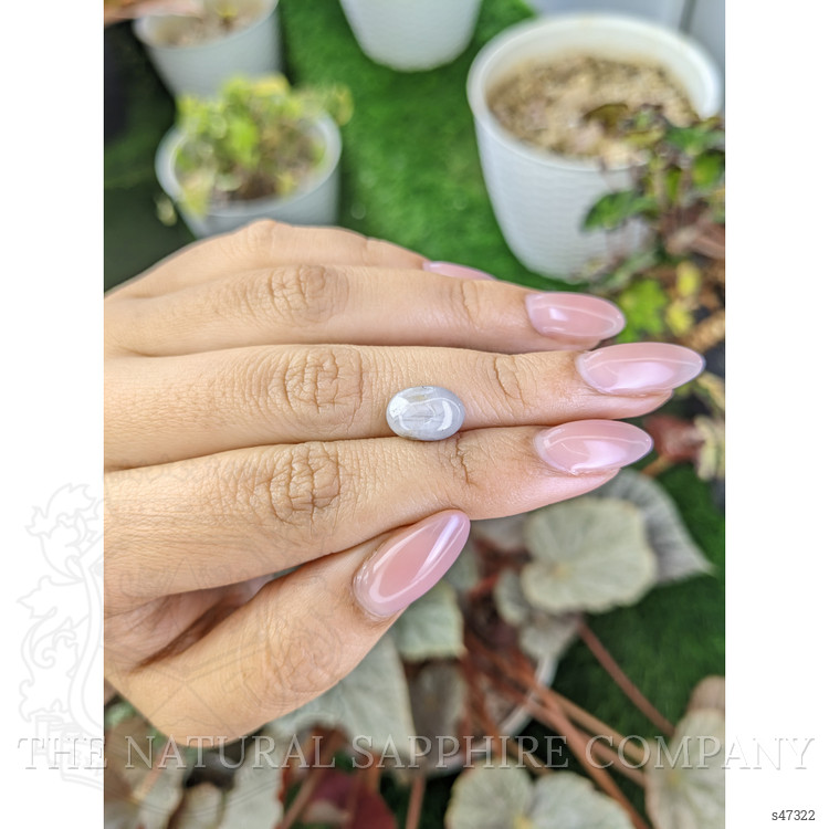 4.12 Ct. Grey Star Sapphire from Ceylon (Sri Lanka)