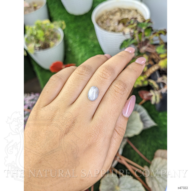4.12 Ct. Grey Star Sapphire from Ceylon (Sri Lanka)