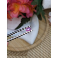 0.93 Ct. Pinkish Purple Star Sapphire from Ceylon (Sri Lanka) Life Style