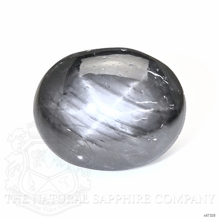 2.82 Ct. Black Star Sapphire from Ceylon (Sri Lanka)