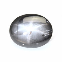 3.94 Ct. Black Star Sapphire from Ceylon (Sri Lanka) Video