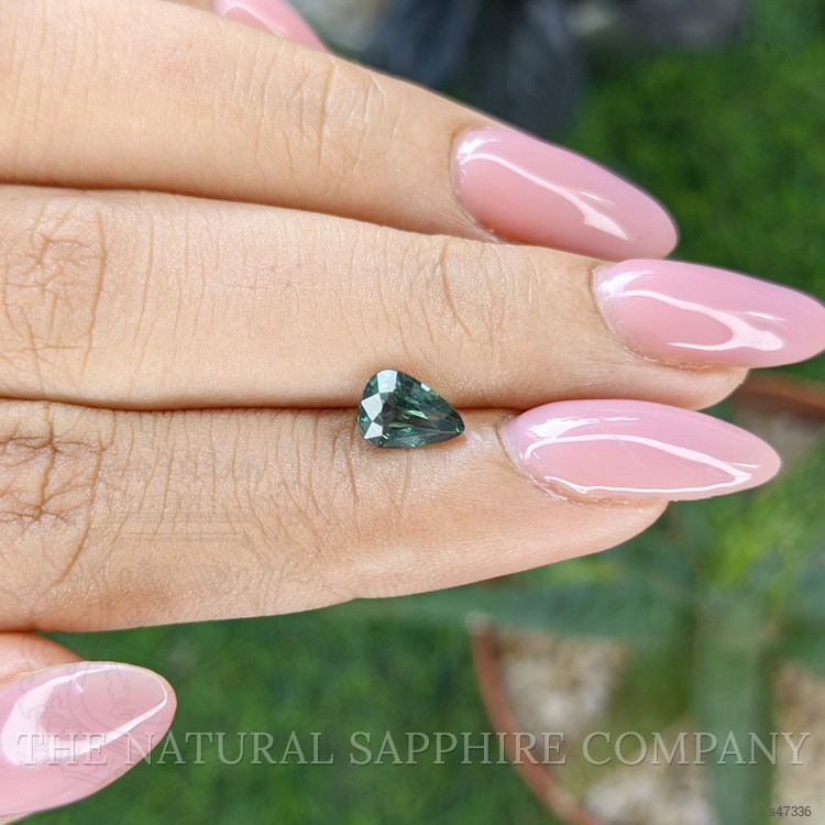 1.07 Ct. Bluish Green Sapphire from Tanzania