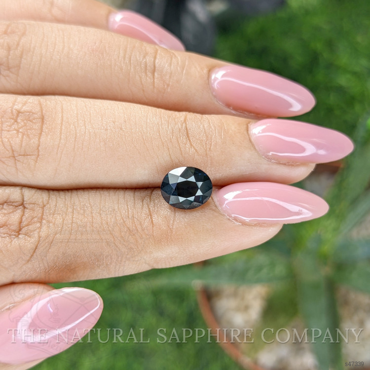 2.55 Ct. Bluish Green Sapphire from Madagascar