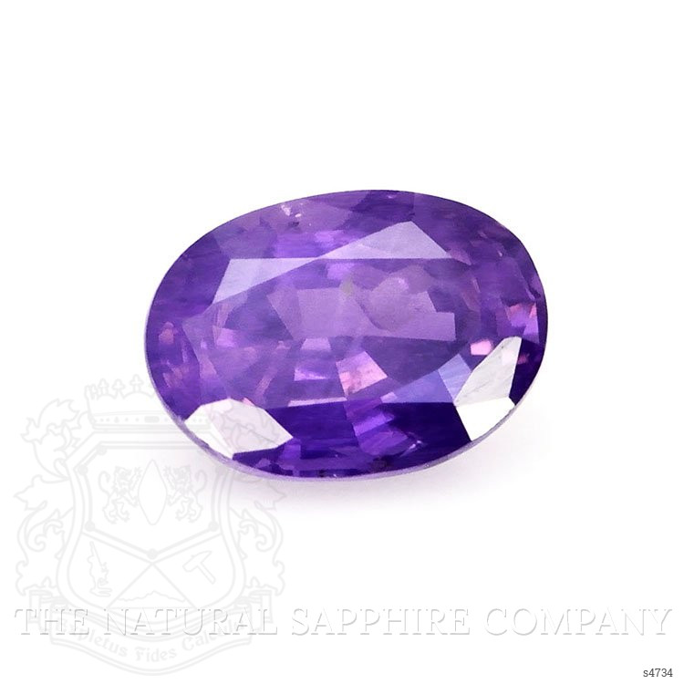 0.45 Ct. Purple Sapphire from Ceylon (Sri Lanka)