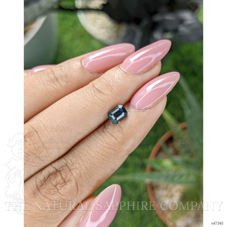 1.03 Ct. Greenish Blue Sapphire from Madagascar