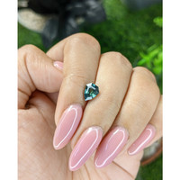 1.17 Ct. Bluish Green Sapphire from Madagascar Life Style