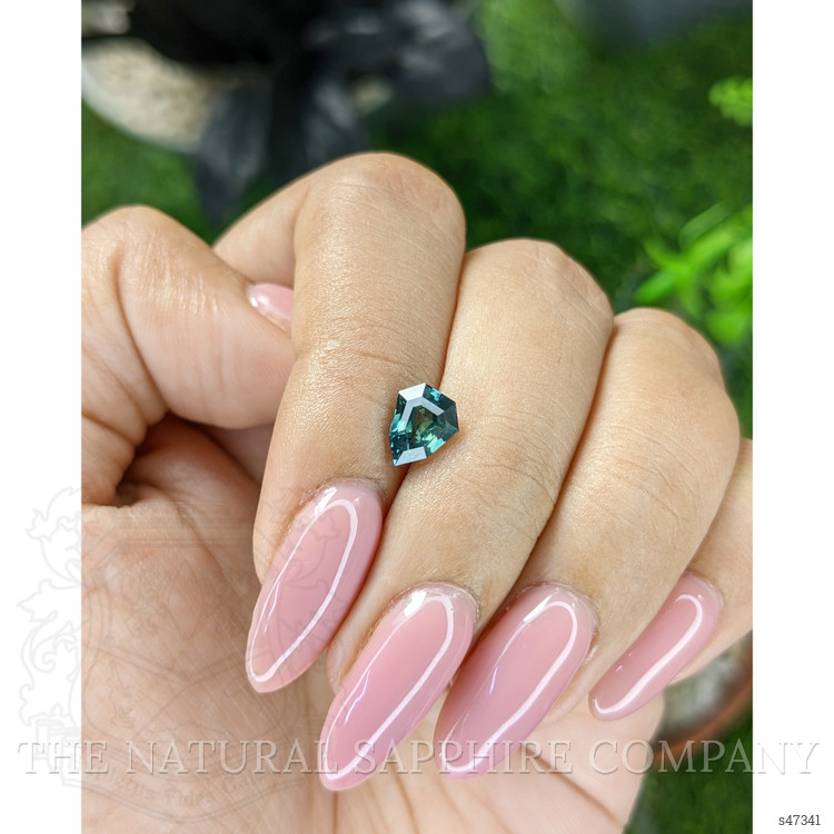 1.17 Ct. Bluish Green Sapphire from Madagascar