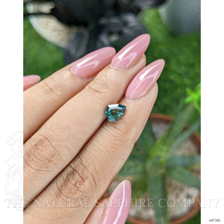1.17 Ct. Bluish Green Sapphire from Madagascar