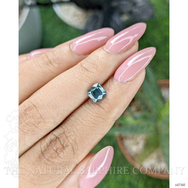 1.51 Ct. Greenish Blue Sapphire from Madagascar