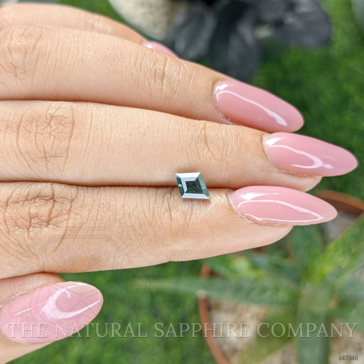 0.84 Ct. Bluish Green Sapphire from Madagascar