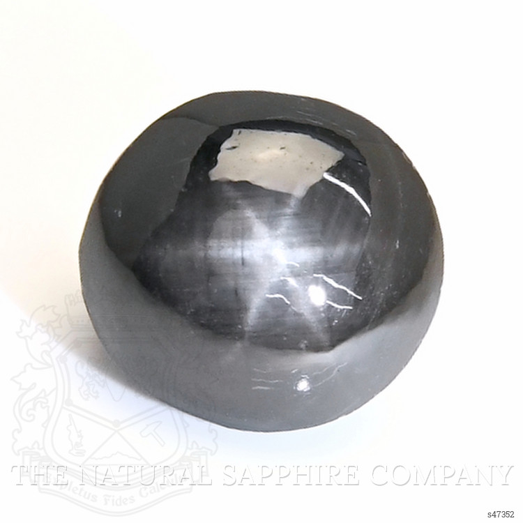 6.33 Ct. Black Star Sapphire from Ceylon (Sri Lanka)