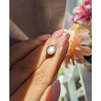 5.21 Ct. Black Star Sapphire from Ceylon (Sri Lanka) Life Style