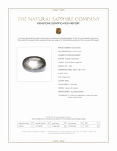 2.28 Ct. Black Star Sapphire from Ceylon (Sri Lanka) Scan Report