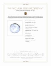 57.63 Ct. Bluish Grey Star Sapphire from Ceylon (Sri Lanka) Scan Report