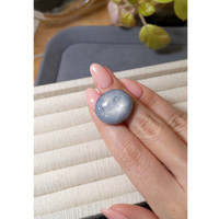 57.63 Ct. Bluish Grey Star Sapphire from Ceylon (Sri Lanka) Life Style