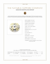 2.68 Ct. Yellow Sapphire from Ceylon (Sri Lanka) Scan Report