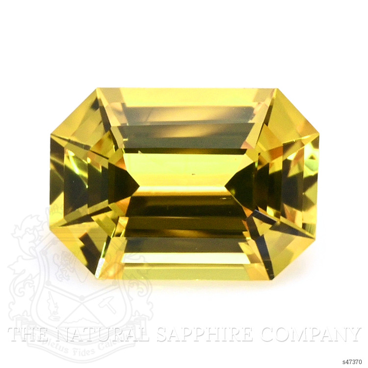 0.40 Ct. Yellow Sapphire from Ceylon (Sri Lanka)